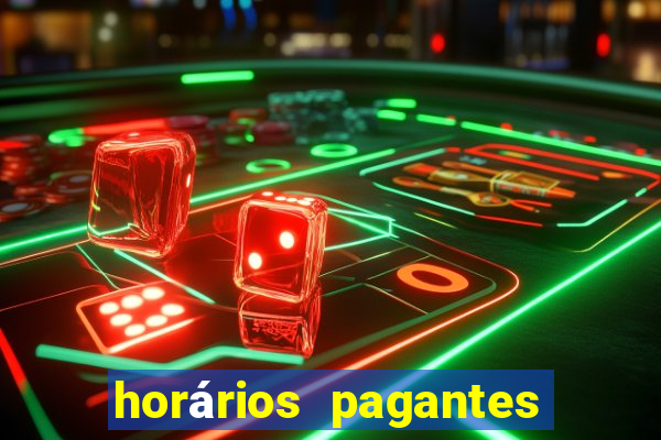 horários pagantes fortune tiger madrugada